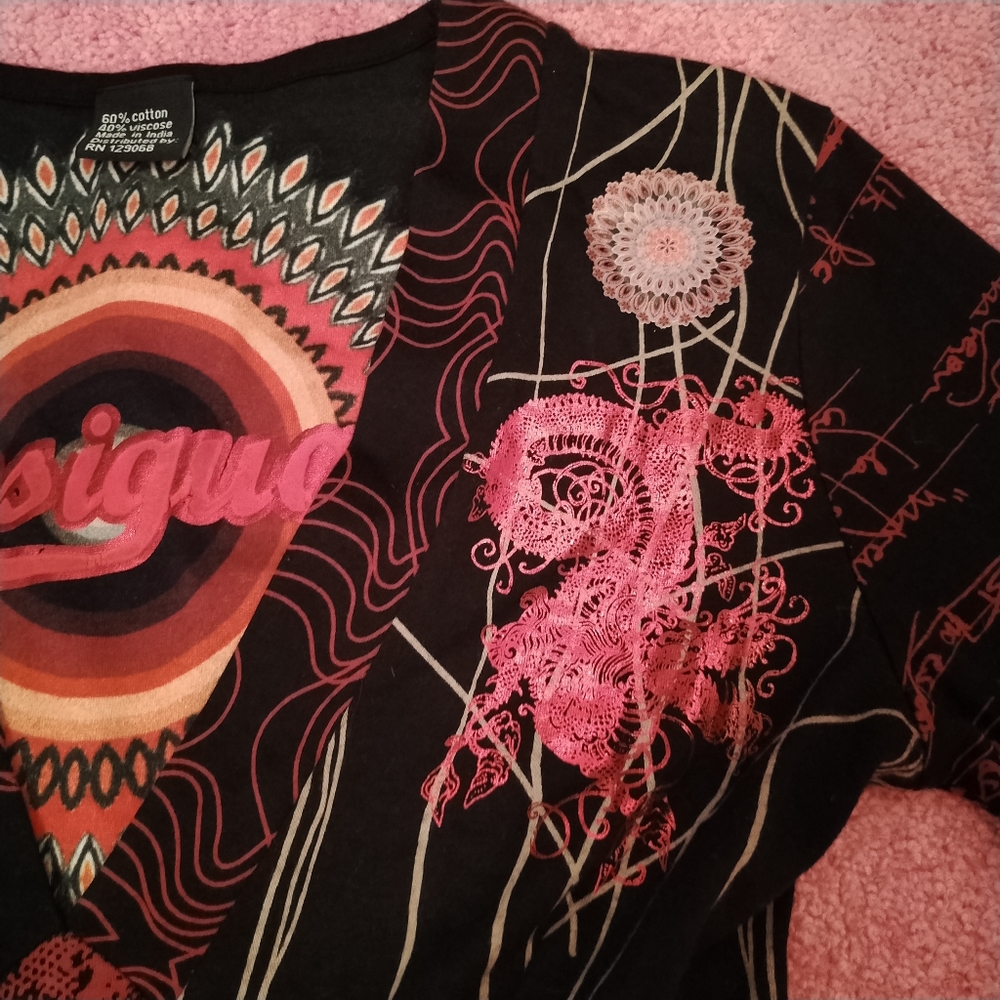 DESIGUAL MULTI DESIGN DRESS - Picture 8 of 9